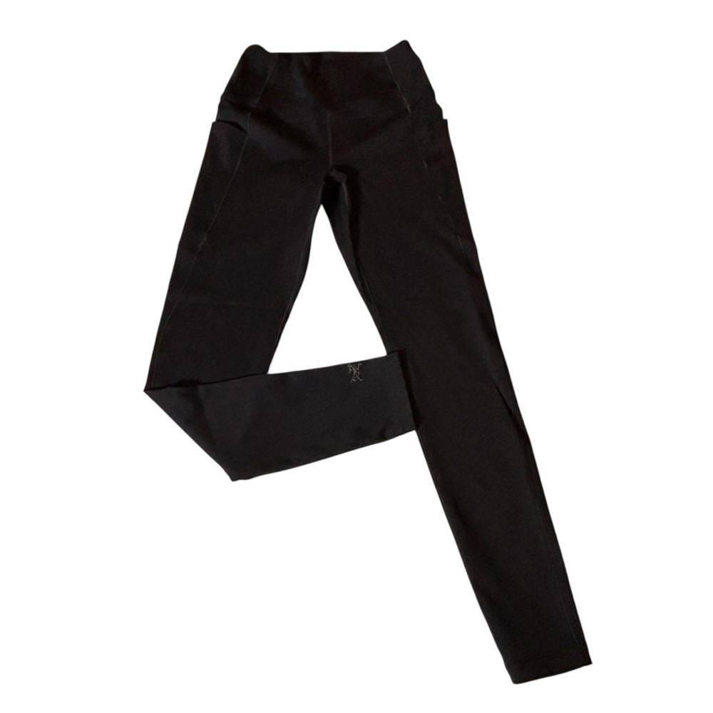 Arc'teryx‎  Leggings Women XS Black High Rise Pockets Athletic Hiking